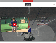 Tablet Screenshot of goodsportstraining.com